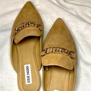 Steve Madden Chained Mules EUC